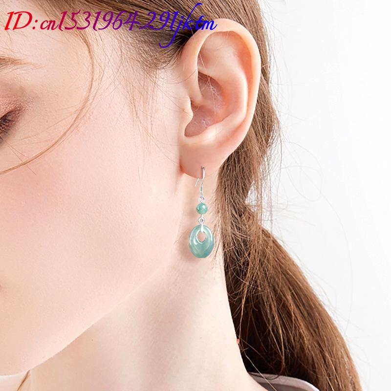 Myanmar Jadeite Yüzük Küpe 925 - Earrings incelemesi ve fiyatı