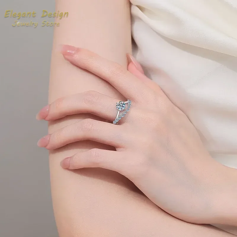 Crown of Love Platin Pt950 Niş - Moissanite Engagement Ring 1 Carat incelemesi ve fiyatı