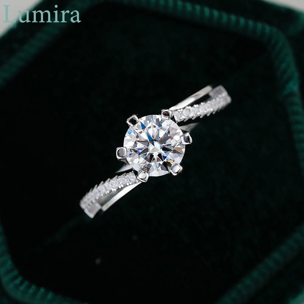 Lumira Işıltılı, Bükümlü Tasar - Moissanite Engagement Ring 1 Carat incelemesi ve fiyatı